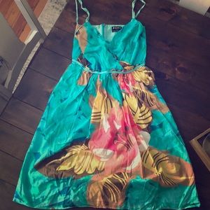BCBG tropical dress